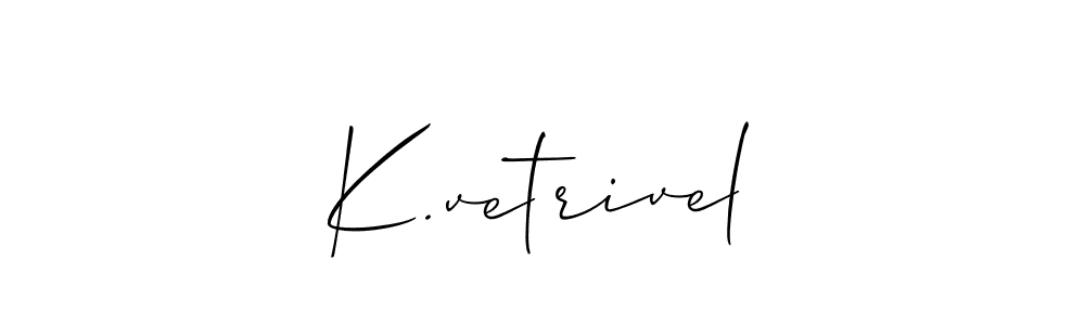 You can use this online signature creator to create a handwritten signature for the name K.vetrivel. This is the best online autograph maker. K.vetrivel signature style 2 images and pictures png
