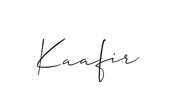 Also we have Kaafir name is the best signature style. Create professional handwritten signature collection using Allison_Script autograph style. Kaafir signature style 2 images and pictures png