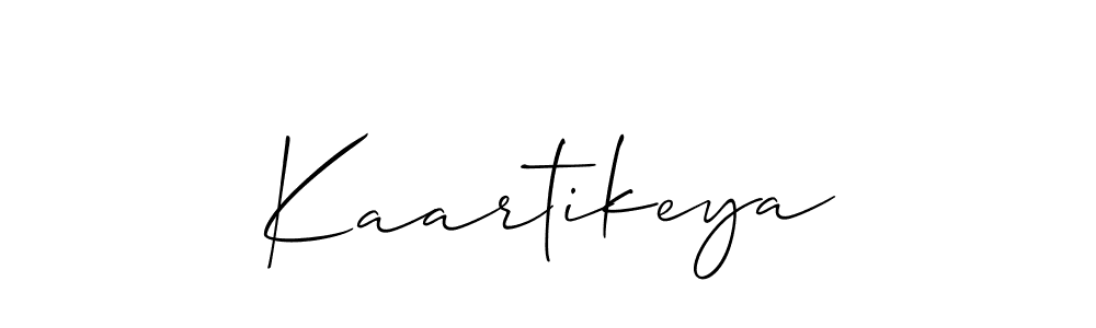 if you are searching for the best signature style for your name Kaartikeya. so please give up your signature search. here we have designed multiple signature styles  using Allison_Script. Kaartikeya signature style 2 images and pictures png