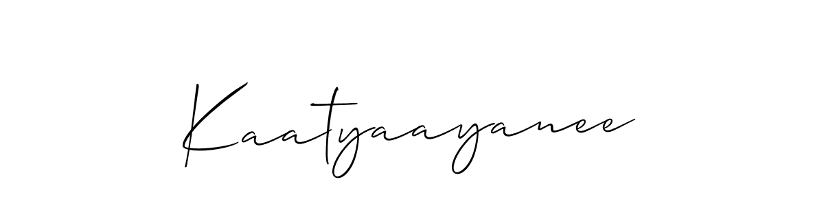 Make a beautiful signature design for name Kaatyaayanee. Use this online signature maker to create a handwritten signature for free. Kaatyaayanee signature style 2 images and pictures png