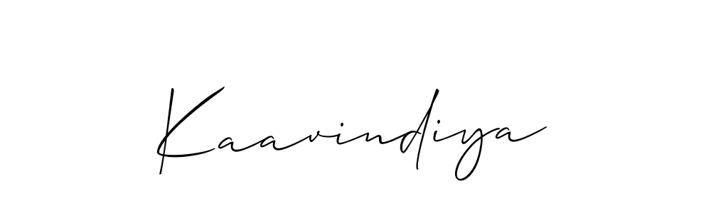 The best way (Allison_Script) to make a short signature is to pick only two or three words in your name. The name Kaavindiya include a total of six letters. For converting this name. Kaavindiya signature style 2 images and pictures png