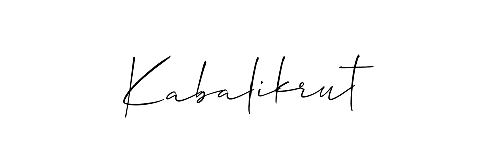 Check out images of Autograph of Kabalikrut name. Actor Kabalikrut Signature Style. Allison_Script is a professional sign style online. Kabalikrut signature style 2 images and pictures png