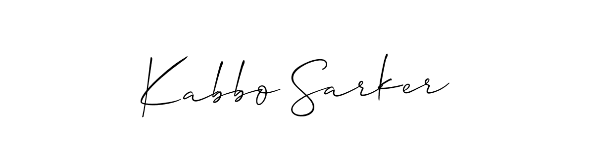 Once you've used our free online signature maker to create your best signature Allison_Script style, it's time to enjoy all of the benefits that Kabbo Sarker name signing documents. Kabbo Sarker signature style 2 images and pictures png