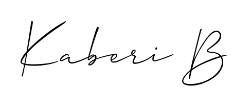 You can use this online signature creator to create a handwritten signature for the name Kaberi B. This is the best online autograph maker. Kaberi B signature style 2 images and pictures png