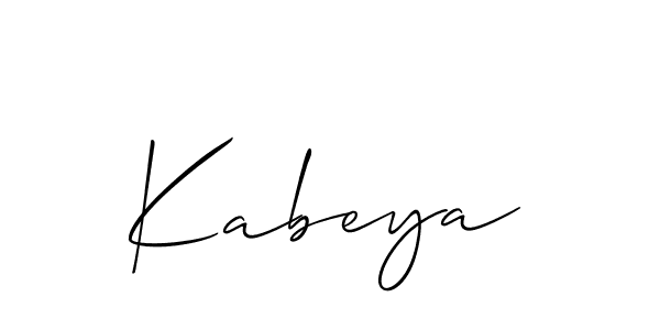 Similarly Allison_Script is the best handwritten signature design. Signature creator online .You can use it as an online autograph creator for name Kabeya. Kabeya signature style 2 images and pictures png