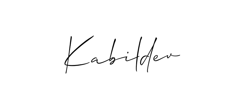 Make a beautiful signature design for name Kabildev. Use this online signature maker to create a handwritten signature for free. Kabildev signature style 2 images and pictures png