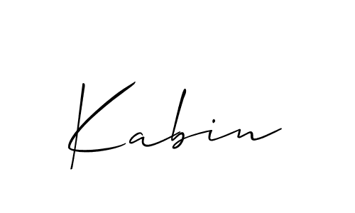 How to Draw Kabin signature style? Allison_Script is a latest design signature styles for name Kabin. Kabin signature style 2 images and pictures png