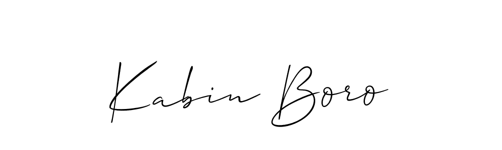 Make a beautiful signature design for name Kabin Boro. Use this online signature maker to create a handwritten signature for free. Kabin Boro signature style 2 images and pictures png