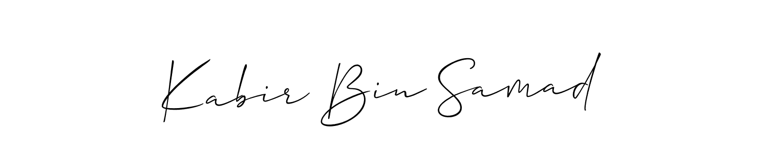 Check out images of Autograph of Kabir Bin Samad name. Actor Kabir Bin Samad Signature Style. Allison_Script is a professional sign style online. Kabir Bin Samad signature style 2 images and pictures png