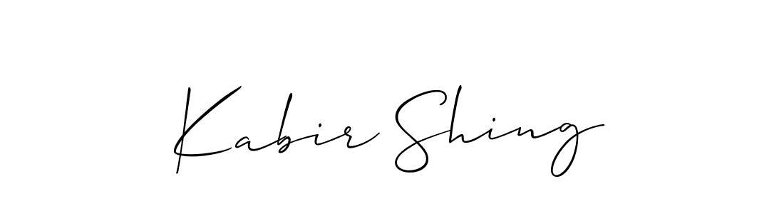 This is the best signature style for the Kabir Shing name. Also you like these signature font (Allison_Script). Mix name signature. Kabir Shing signature style 2 images and pictures png