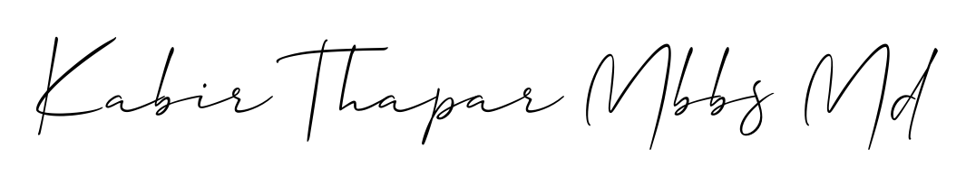 Create your official email sign-off with Kabir Thapar Mbbs Md name in Allison_Script style. Crisp, clean, and perfectly legible across all screens. Kabir Thapar Mbbs Md signature style 2 images and pictures png