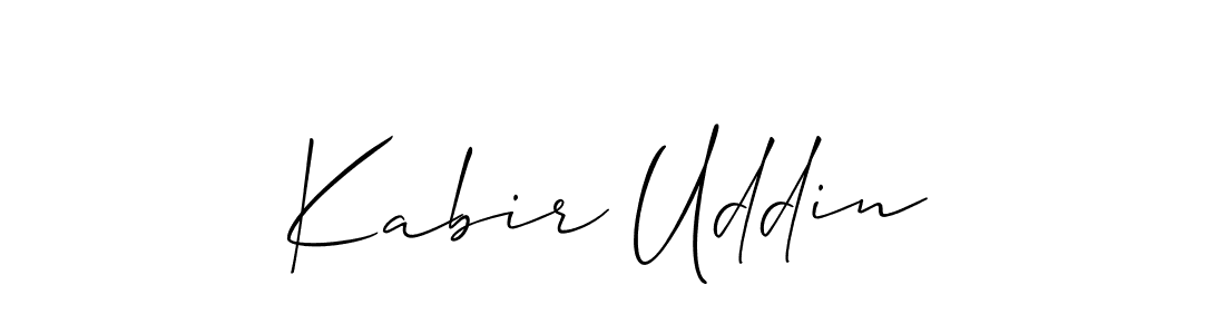 Best and Professional Signature Style for Kabir Uddin. Allison_Script Best Signature Style Collection. Kabir Uddin signature style 2 images and pictures png