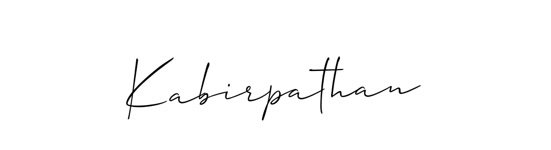 You can use this online signature creator to create a handwritten signature for the name Kabirpathan. This is the best online autograph maker. Kabirpathan signature style 2 images and pictures png