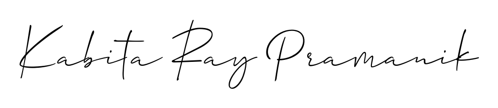 Looking for an artistic signature for Kabita Ray Pramanik? The Allison_Script calligraphy style gives a sophisticated flow suitable for business cards and emails. Kabita Ray Pramanik signature style 2 images and pictures png