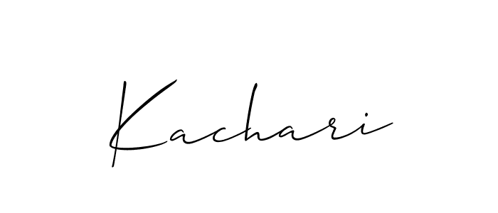 Make a short Kachari signature style. Manage your documents anywhere anytime using Allison_Script. Create and add eSignatures, submit forms, share and send files easily. Kachari signature style 2 images and pictures png