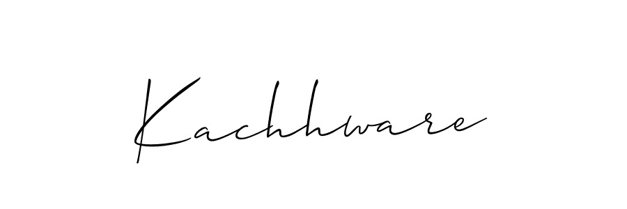 The best way (Allison_Script) to make a short signature is to pick only two or three words in your name. The name Kachhware include a total of six letters. For converting this name. Kachhware signature style 2 images and pictures png