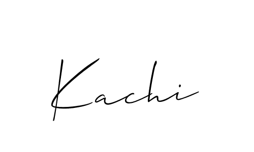 Kachi stylish signature style. Best Handwritten Sign (Allison_Script) for my name. Handwritten Signature Collection Ideas for my name Kachi. Kachi signature style 2 images and pictures png