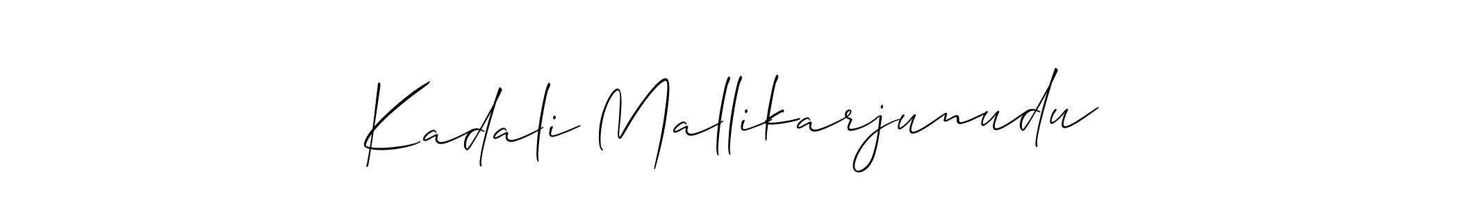 Check out images of Autograph of Kadali Mallikarjunudu name. Actor Kadali Mallikarjunudu Signature Style. Allison_Script is a professional sign style online. Kadali Mallikarjunudu signature style 2 images and pictures png