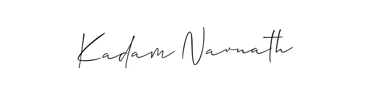 Here are the top 10 professional signature styles for the name Kadam Navnath. These are the best autograph styles you can use for your name. Kadam Navnath signature style 2 images and pictures png