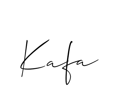 Similarly Allison_Script is the best handwritten signature design. Signature creator online .You can use it as an online autograph creator for name Kafa. Kafa signature style 2 images and pictures png