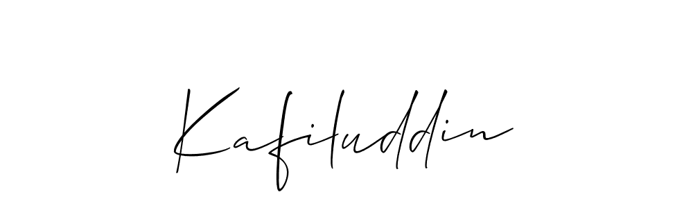 Also You can easily find your signature by using the search form. We will create Kafiluddin name handwritten signature images for you free of cost using Allison_Script sign style. Kafiluddin signature style 2 images and pictures png