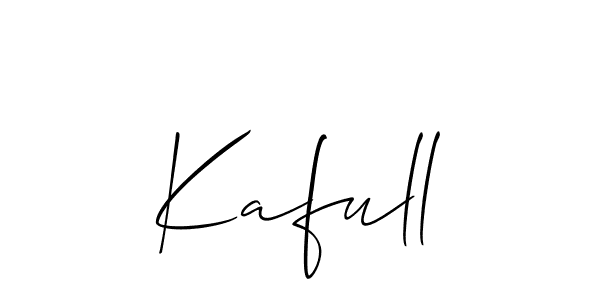 Here are the top 10 professional signature styles for the name Kafull. These are the best autograph styles you can use for your name. Kafull signature style 2 images and pictures png