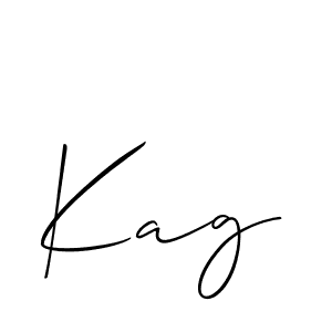 Make a beautiful signature design for name Kag. Use this online signature maker to create a handwritten signature for free. Kag signature style 2 images and pictures png