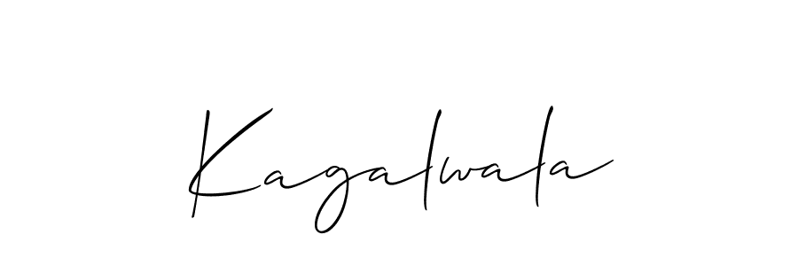 Make a beautiful signature design for name Kagalwala. Use this online signature maker to create a handwritten signature for free. Kagalwala signature style 2 images and pictures png