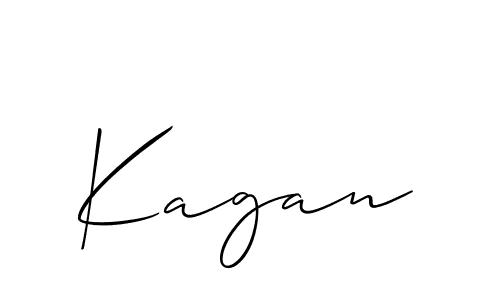 Use a signature maker to create a handwritten signature online. With this signature software, you can design (Allison_Script) your own signature for name Kagan. Kagan signature style 2 images and pictures png