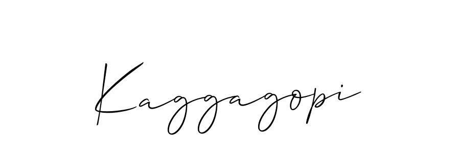 How to Draw Kaggagopi signature style? Allison_Script is a latest design signature styles for name Kaggagopi. Kaggagopi signature style 2 images and pictures png