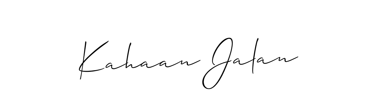 See photos of Kahaan Jalan official signature by Spectra . Check more albums & portfolios. Read reviews & check more about Allison_Script font. Kahaan Jalan signature style 2 images and pictures png