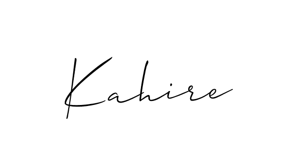 Check out images of Autograph of Kahire name. Actor Kahire Signature Style. Allison_Script is a professional sign style online. Kahire signature style 2 images and pictures png