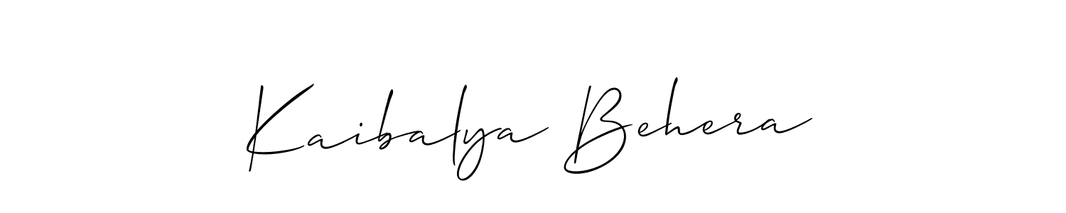 See photos of Kaibalya Behera official signature by Spectra . Check more albums & portfolios. Read reviews & check more about Allison_Script font. Kaibalya Behera signature style 2 images and pictures png