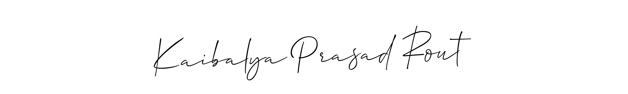 You can use this online signature creator to create a handwritten signature for the name Kaibalya Prasad Rout. This is the best online autograph maker. Kaibalya Prasad Rout signature style 2 images and pictures png