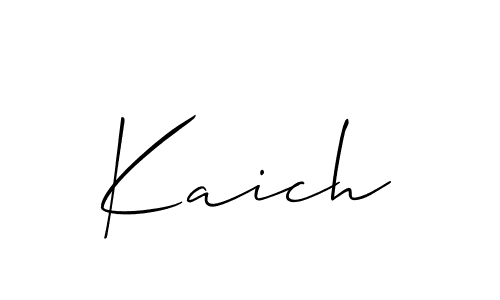 Once you've used our free online signature maker to create your best signature Allison_Script style, it's time to enjoy all of the benefits that Kaich name signing documents. Kaich signature style 2 images and pictures png