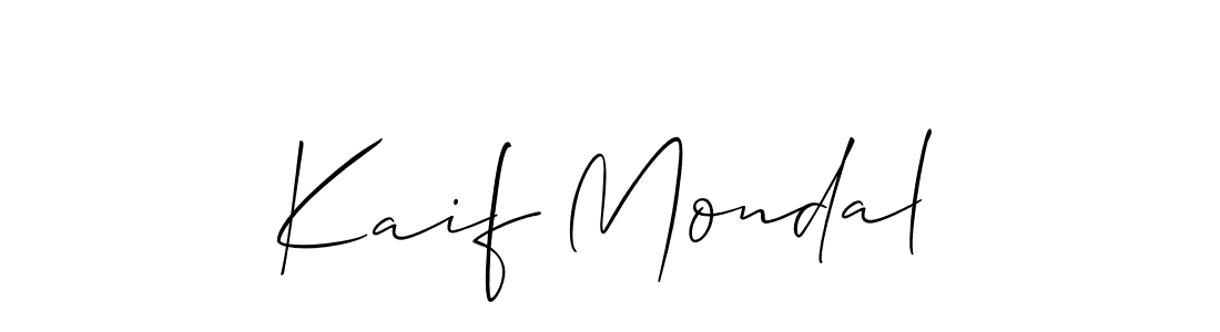 Check out images of Autograph of Kaif Mondal name. Actor Kaif Mondal Signature Style. Allison_Script is a professional sign style online. Kaif Mondal signature style 2 images and pictures png