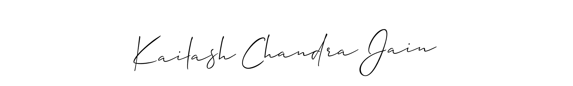 You can use this online signature creator to create a handwritten signature for the name Kailash Chandra Jain. This is the best online autograph maker. Kailash Chandra Jain signature style 2 images and pictures png