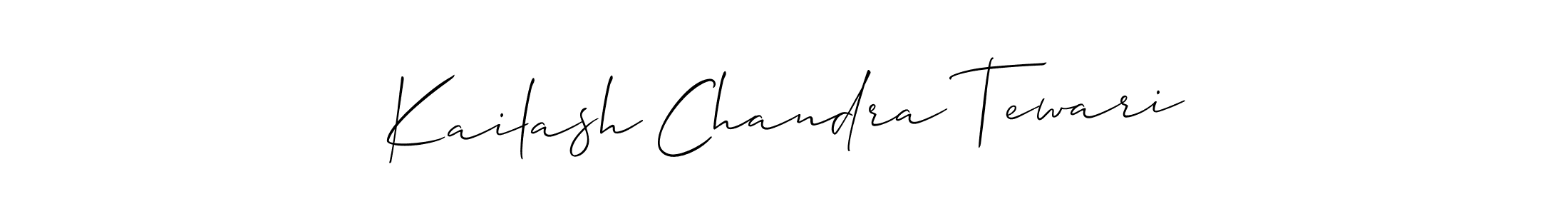 Best and Professional Signature Style for Kailash Chandra Tewari. Allison_Script Best Signature Style Collection. Kailash Chandra Tewari signature style 2 images and pictures png