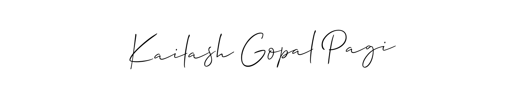 Best and Professional Signature Style for Kailash Gopal Pagi. Allison_Script Best Signature Style Collection. Kailash Gopal Pagi signature style 2 images and pictures png