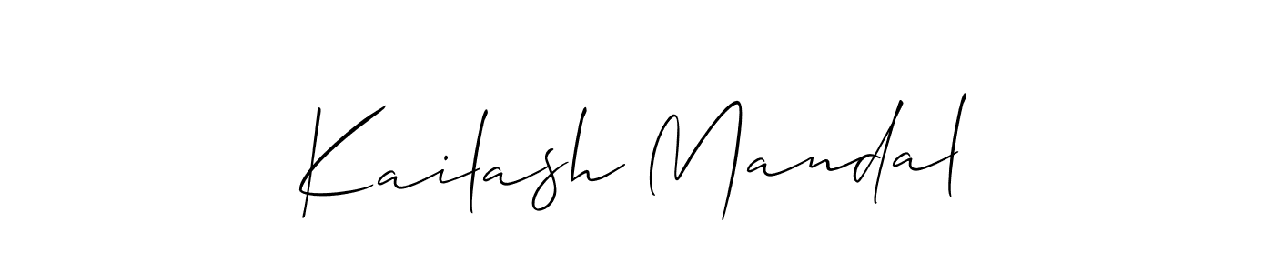 Once you've used our free online signature maker to create your best signature Allison_Script style, it's time to enjoy all of the benefits that Kailash Mandal name signing documents. Kailash Mandal signature style 2 images and pictures png