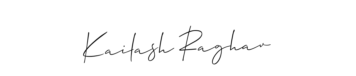 Once you've used our free online signature maker to create your best signature Allison_Script style, it's time to enjoy all of the benefits that Kailash Raghav name signing documents. Kailash Raghav signature style 2 images and pictures png