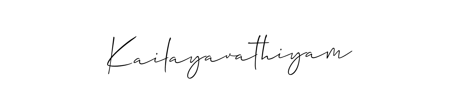 You can use this online signature creator to create a handwritten signature for the name Kailayavathiyam. This is the best online autograph maker. Kailayavathiyam signature style 2 images and pictures png