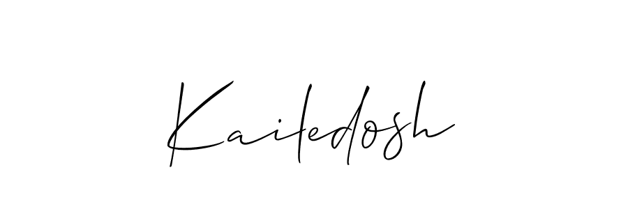 Here are the top 10 professional signature styles for the name Kailedosh. These are the best autograph styles you can use for your name. Kailedosh signature style 2 images and pictures png