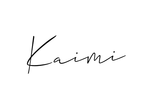 The best way (Allison_Script) to make a short signature is to pick only two or three words in your name. The name Kaimi include a total of six letters. For converting this name. Kaimi signature style 2 images and pictures png