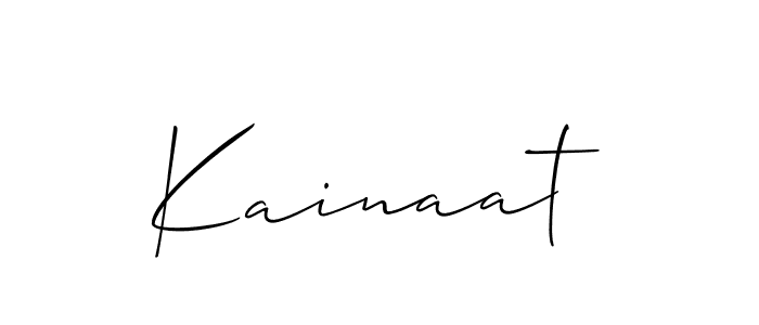 if you are searching for the best signature style for your name Kainaat. so please give up your signature search. here we have designed multiple signature styles  using Allison_Script. Kainaat signature style 2 images and pictures png