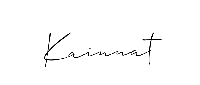 Also You can easily find your signature by using the search form. We will create Kainnat name handwritten signature images for you free of cost using Allison_Script sign style. Kainnat signature style 2 images and pictures png