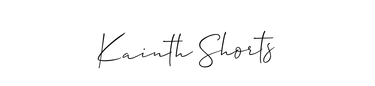 You can use this online signature creator to create a handwritten signature for the name Kainth Shorts. This is the best online autograph maker. Kainth Shorts signature style 2 images and pictures png