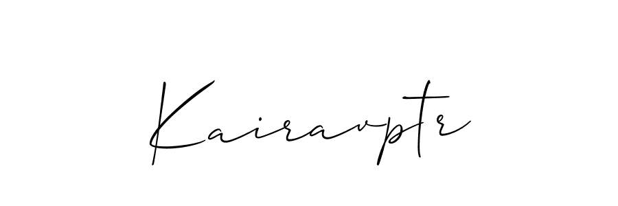 You can use this online signature creator to create a handwritten signature for the name Kairavptr. This is the best online autograph maker. Kairavptr signature style 2 images and pictures png