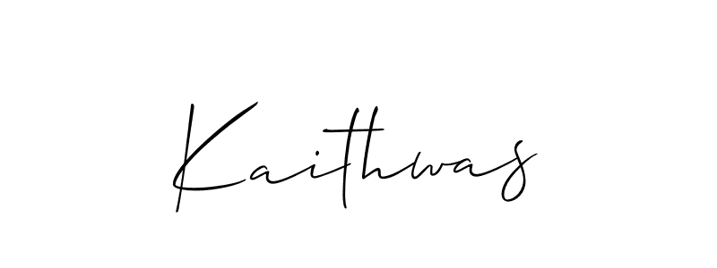 Make a short Kaithwas signature style. Manage your documents anywhere anytime using Allison_Script. Create and add eSignatures, submit forms, share and send files easily. Kaithwas signature style 2 images and pictures png