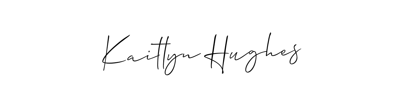 This is the best signature style for the Kaitlyn Hughes name. Also you like these signature font (Allison_Script). Mix name signature. Kaitlyn Hughes signature style 2 images and pictures png